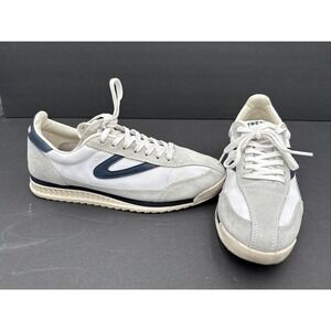 Tretorn Women's Rawlins Retro Sneakers White Green Size 7.5 Preppy Sporty Casual